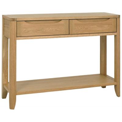 Valais Oak Console Table